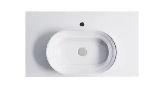 Тумба с раковиной Astra-Form Шарм 4631177713460 90 см серый матовый